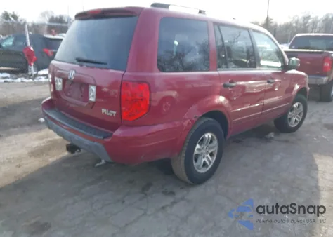 2005 Honda Pilot Ex z USA, uszkodzony, nr VIN 2HKYF18495H551813